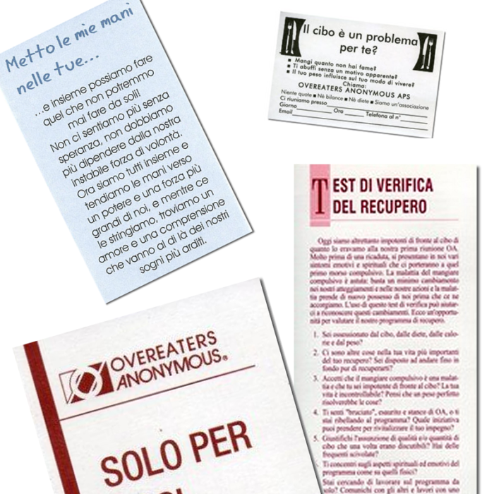 Catalogo Letteratura Overeaters Anonymous Italia